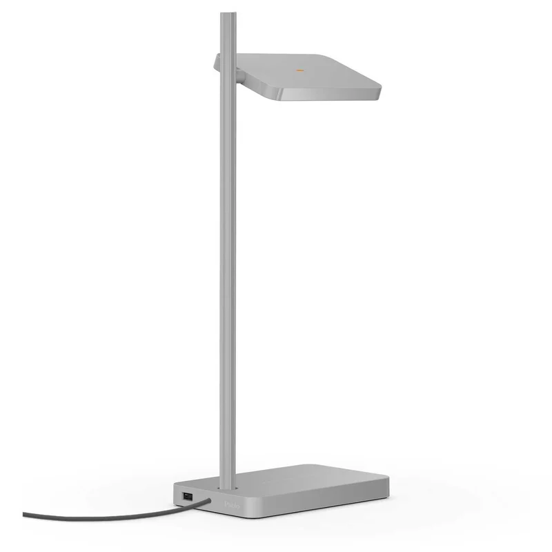Talia - Lampe à poser de bureau anti-éblouissement en acier, style contemporain