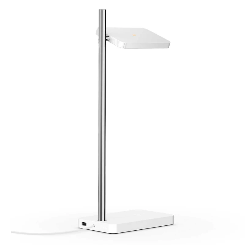 Talia - Lampe à poser de bureau anti-éblouissement en acier, style contemporain