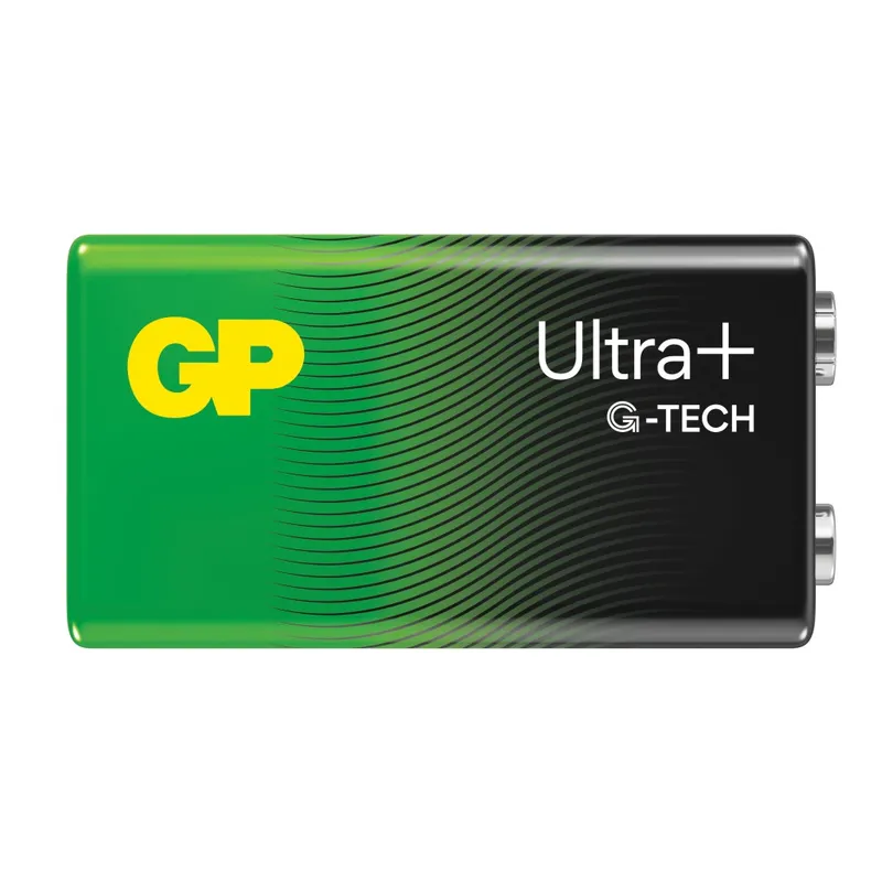 Batteria GP Ultra Plus Alcalina 9V: 1604 AUP/LR20 Confezone da 1 batteria