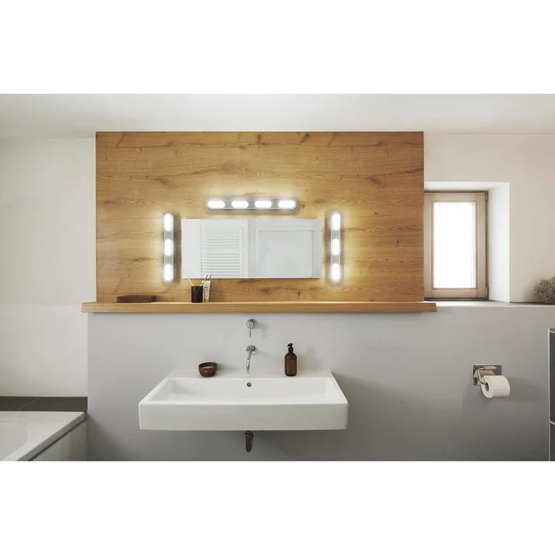 OSRAM Matter SMART+ ORBIS DUPLO LED Applique da bagno 58cm Bianco regolabile 27W / 3000-6500K