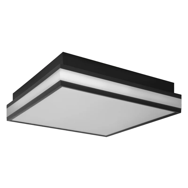 OSRAM Matter SMART+ ORBIS MAGNET LED Lampada da soffitto 30x30cm Bianco regolabile 26W / 3000-6500K nero