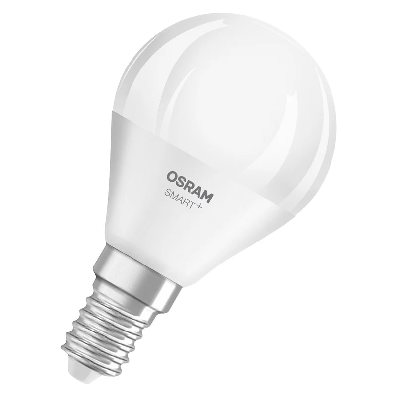 OSRAM Matter SMART+ Mini Lampadina LED Lampada TW FR E14 4,9W 470 lm, 2700…6500 K, Bianco Regolabile
