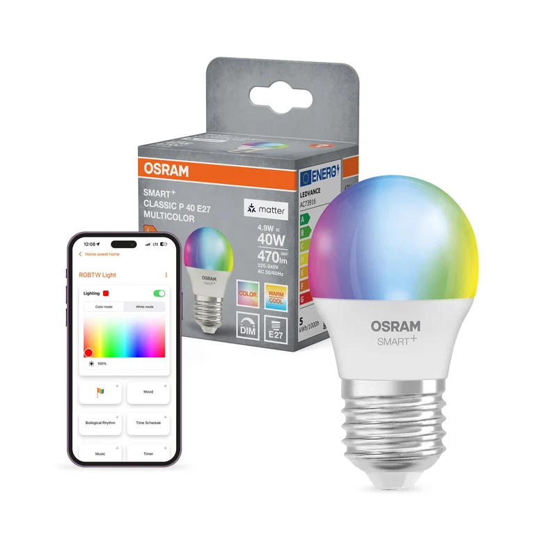SMART+ MATTER CLASSIC forme Multicolore 4.9W 827...865 Multicolore E27 CONFEZIONE SINGOLA