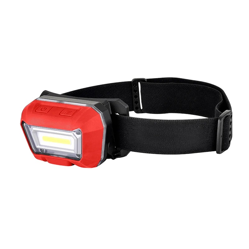 Torcia frontale a LED ricaricabile con sensore/lampade automatiche a LED