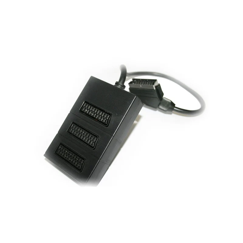 Metronic Multipresa scart audio video a 21 poli, 3 prese scart ECK71002