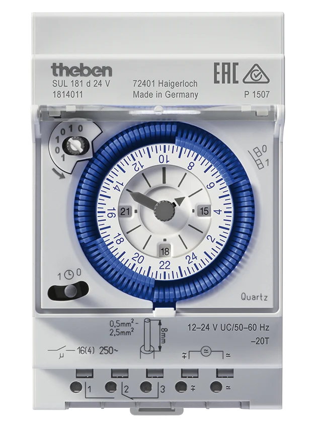 Interruttore Orario Analogico Theben SUL 181 D – 1810011