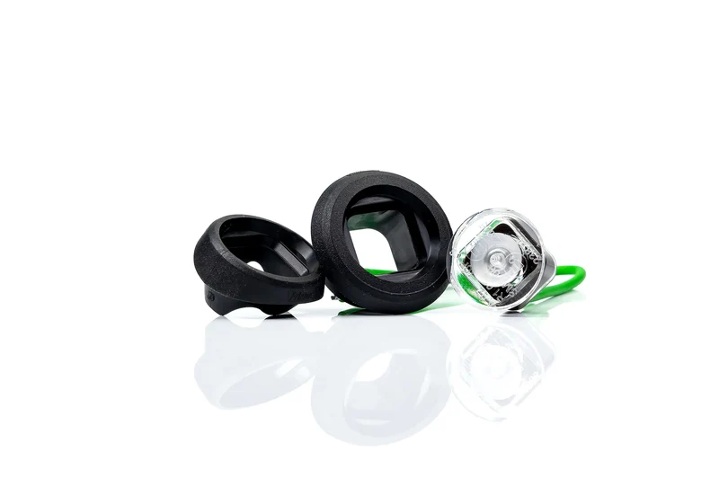 Lampada di indicatore rotonda a LED Bulls Eye con guarnizione piatta e curva