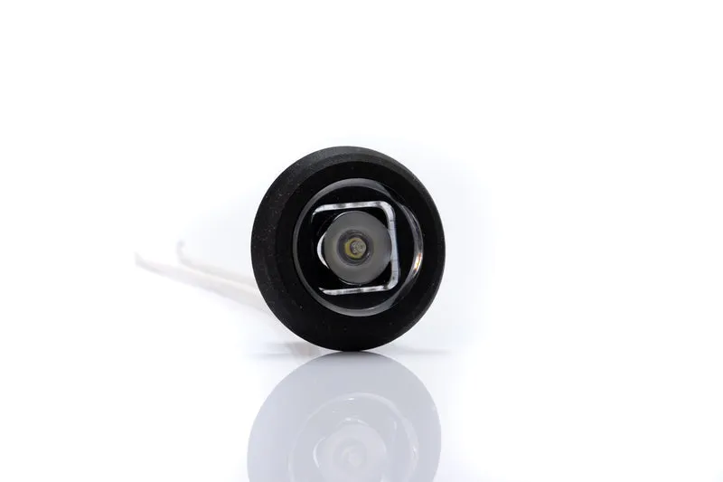 Lampada di indicatore rotonda a LED Bulls Eye con guarnizione piatta e curva