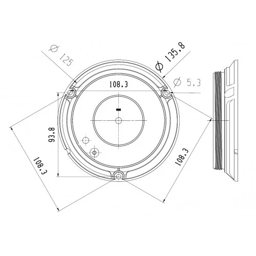 Faro LED compatto / Fissaggio con vite a tre punti