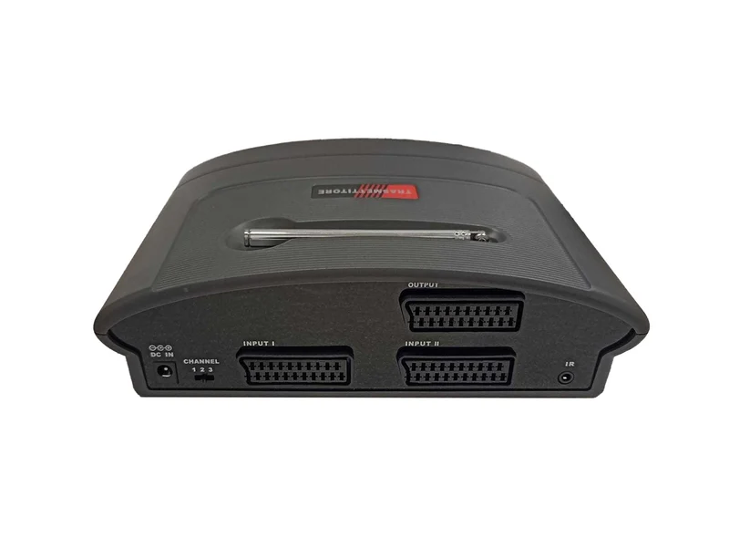 Fair Mate ripetitore di segnale audio video e telecomando wireless con doppio ingresso scart, 2.4 GHz