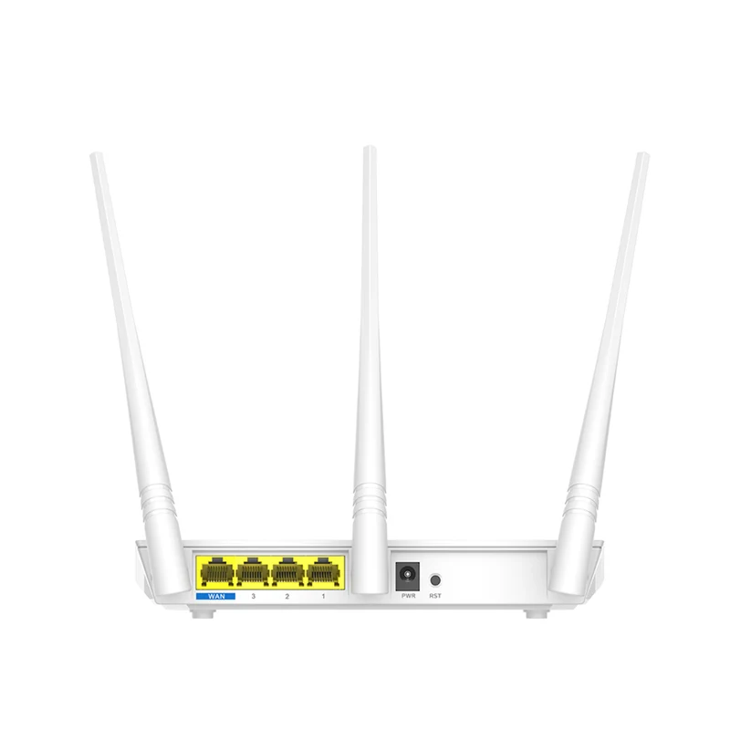 Tenda F3 Router Wi-Fi easy setup 300Mbps con 3 Antenne da 5dB, controllo della larghezza di banda, parental control
