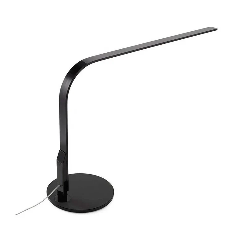 Lim 360 - Lampe à poser de bureau orientable en acier, style contemporain
