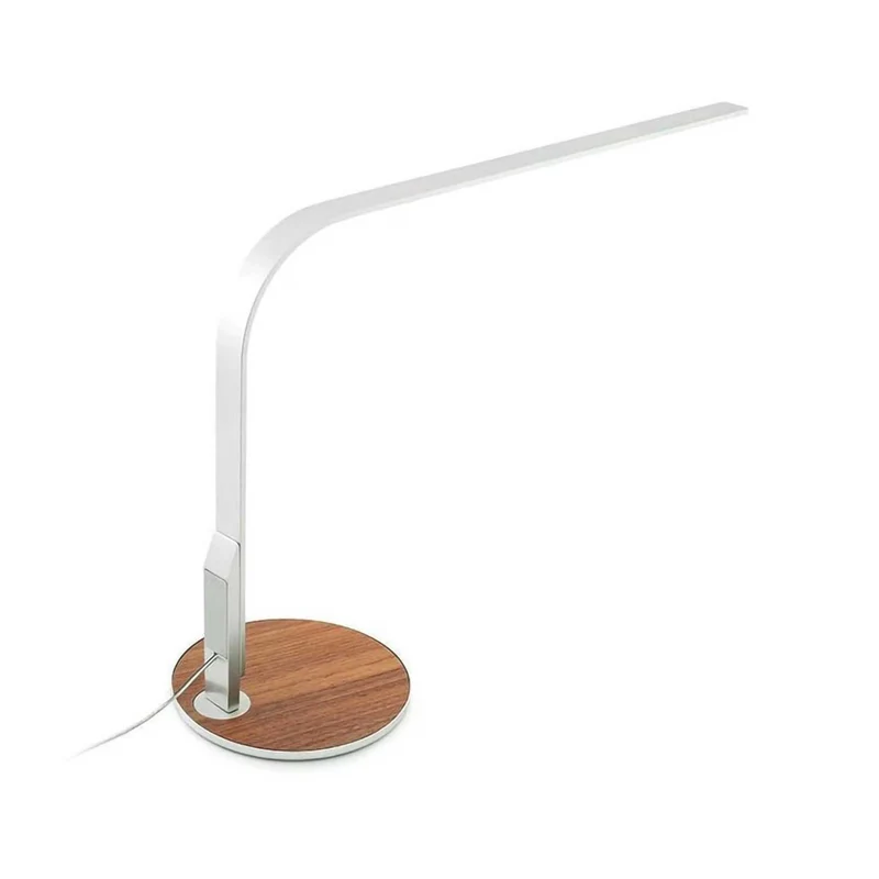 Lim 360 - Lampe à poser de bureau orientable en acier, style contemporain