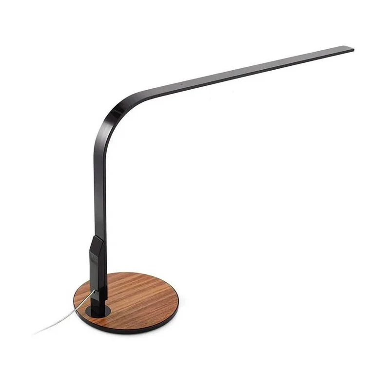 Lim 360 - Lampe à poser de bureau orientable en acier, style contemporain