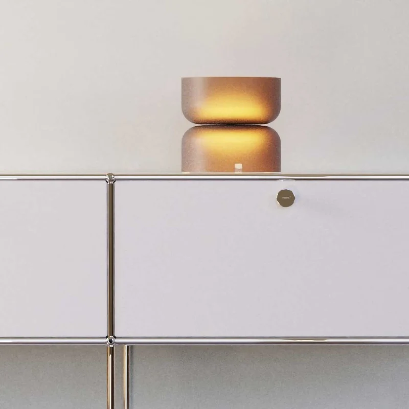Totem Mini - Lampe à poser en verre soufflé, style contemporain