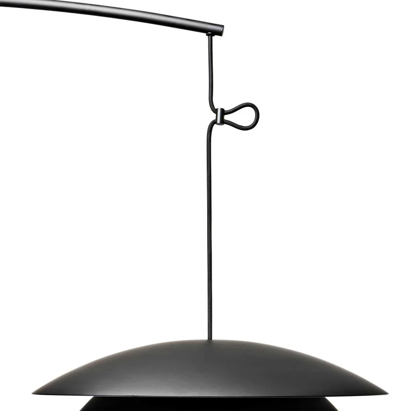Noway - Lampadaire LED en acier, style contemporain