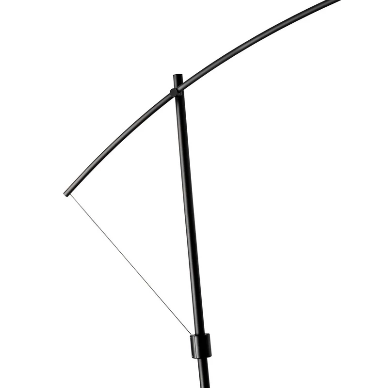 Noway - Lampadaire LED en acier, style contemporain