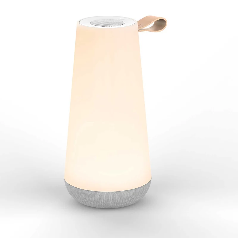 Uma Mini - Lampe à poser portable avec enceinte Bluetooth en PMMA, style contemporain