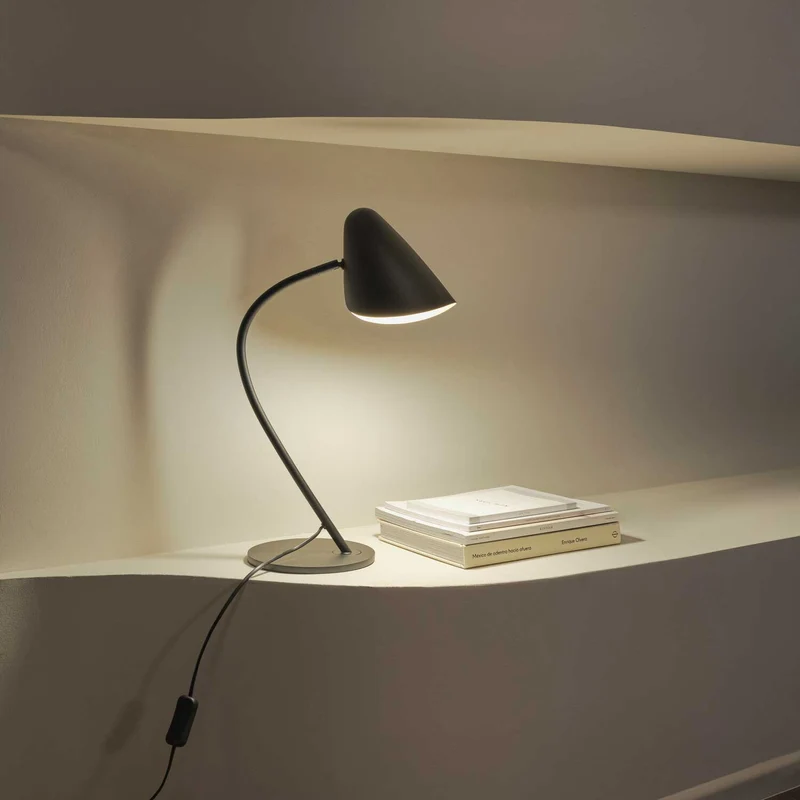 Organic - Lampe à poser en acier, style organique