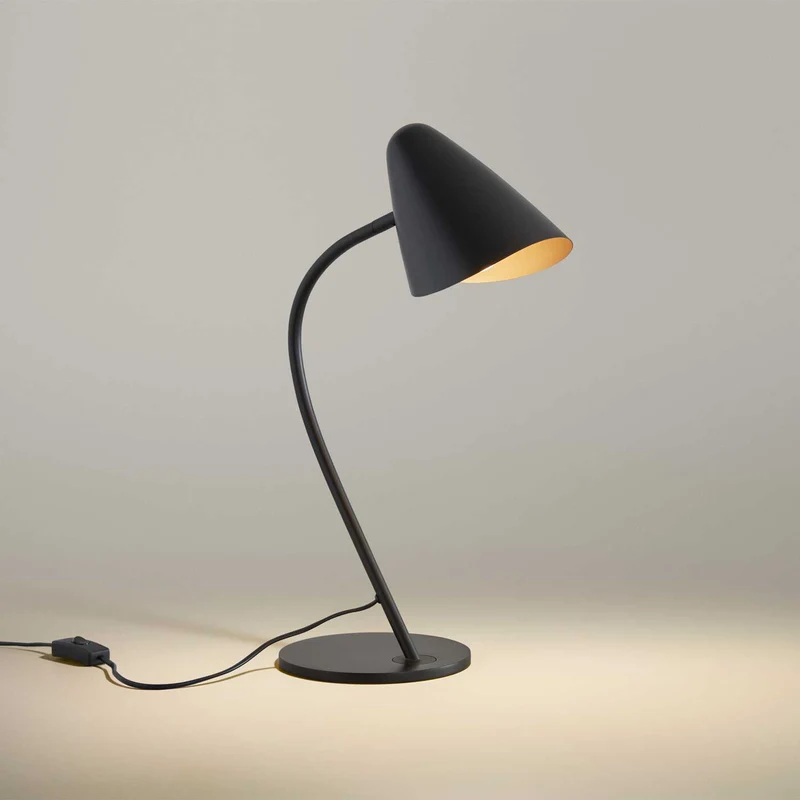 Organic - Lampe à poser en acier, style organique