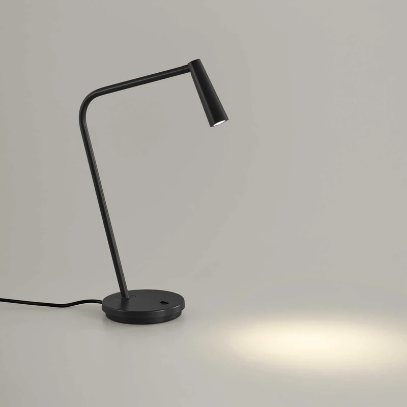 Gamma - Lampe à poser en acier et aluminium, style minimaliste