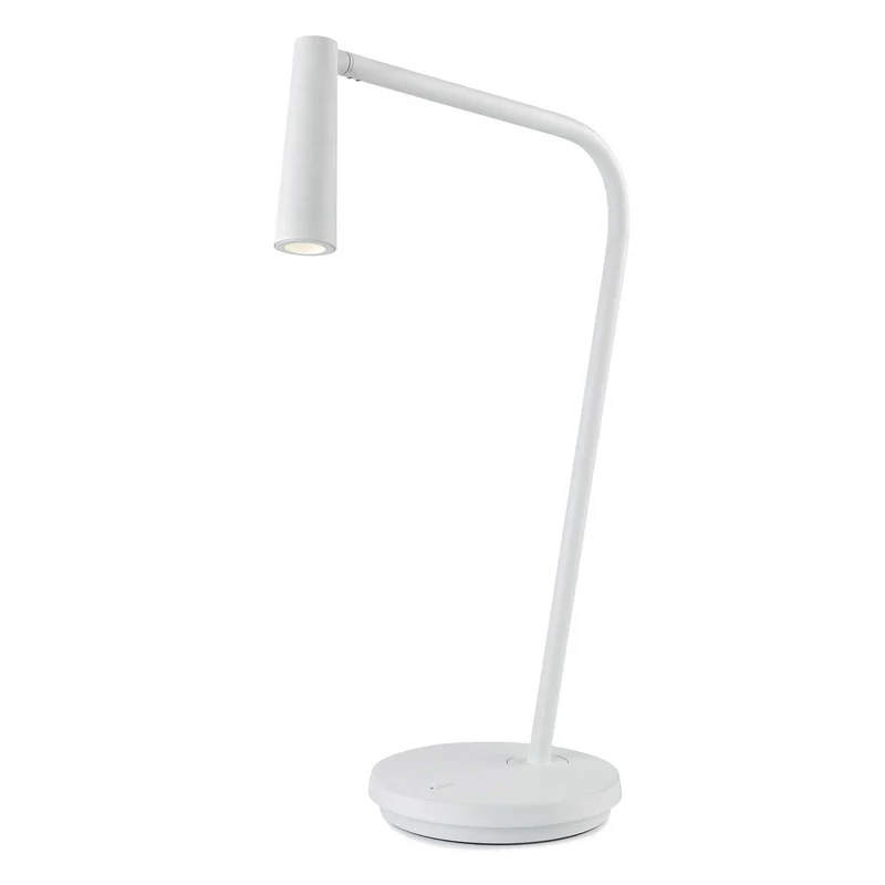 Gamma - Lampe à poser en acier et aluminium, style minimaliste