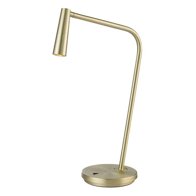 Gamma - Lampe à poser en acier et aluminium, style minimaliste