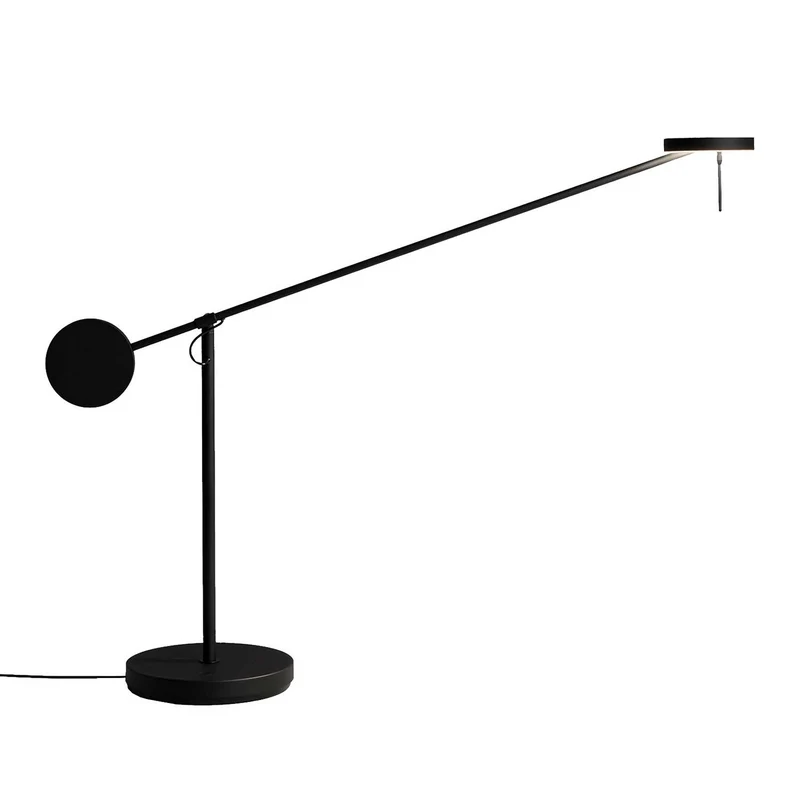 Invisible - Lampe à poser en acier et aluminium, style minimaliste