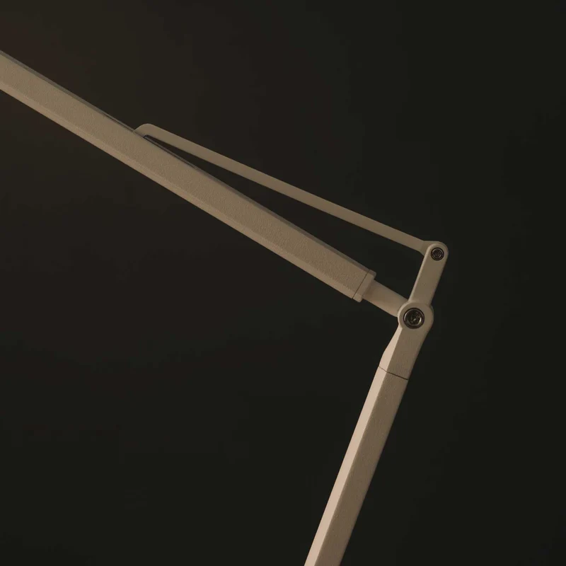 Maca - Lampe à poser en acier, style minimaliste