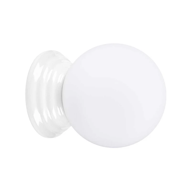 Kied - Applique murale art déco IP44 en céramique et verre