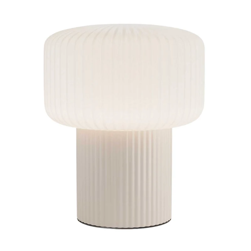 Omaggio - Lampe à poser sculpturale en céramique, style Art déco