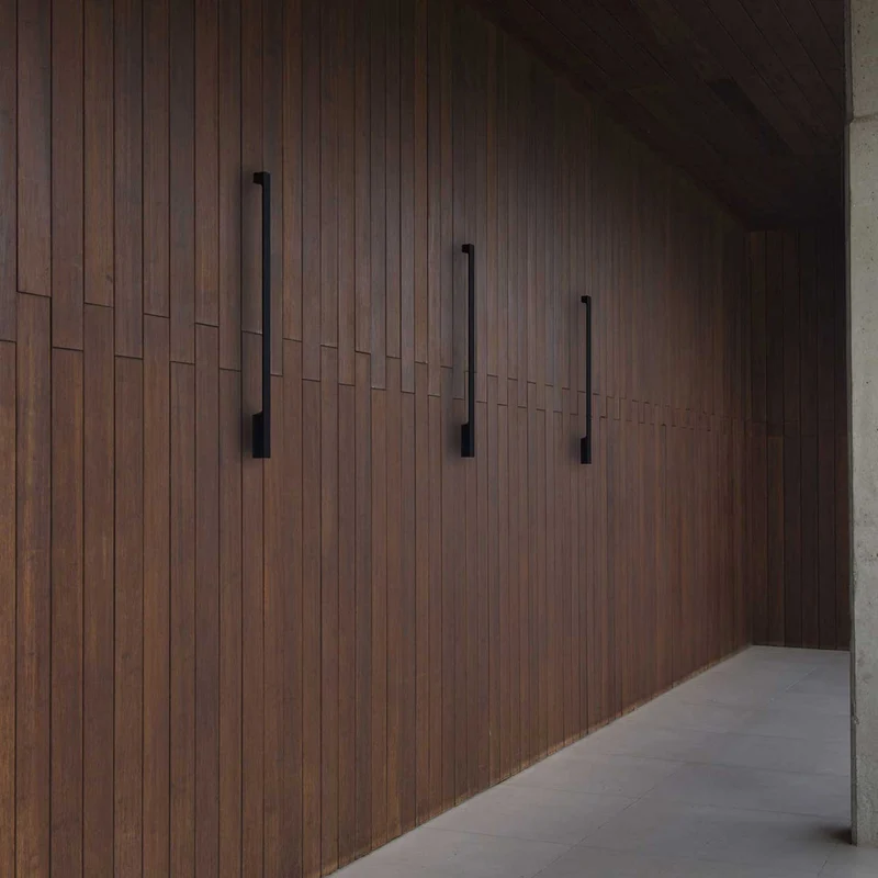 Lime - Applique murale LED d’extérieur en acier, style contemporain