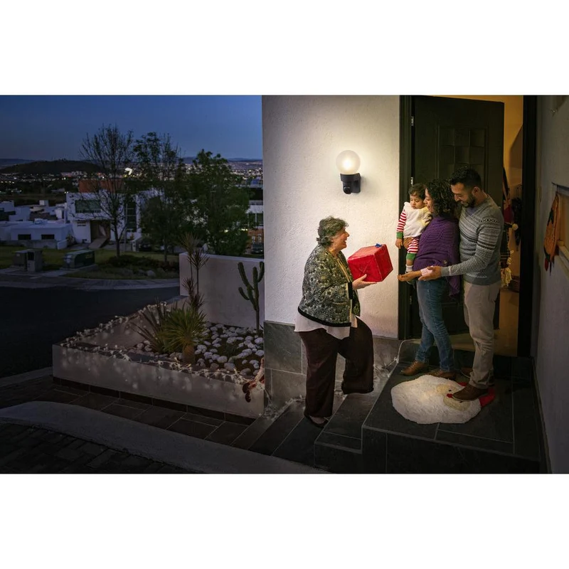 OSRAM SMART+ lampada da parete esterna con telecamera, attacco E27