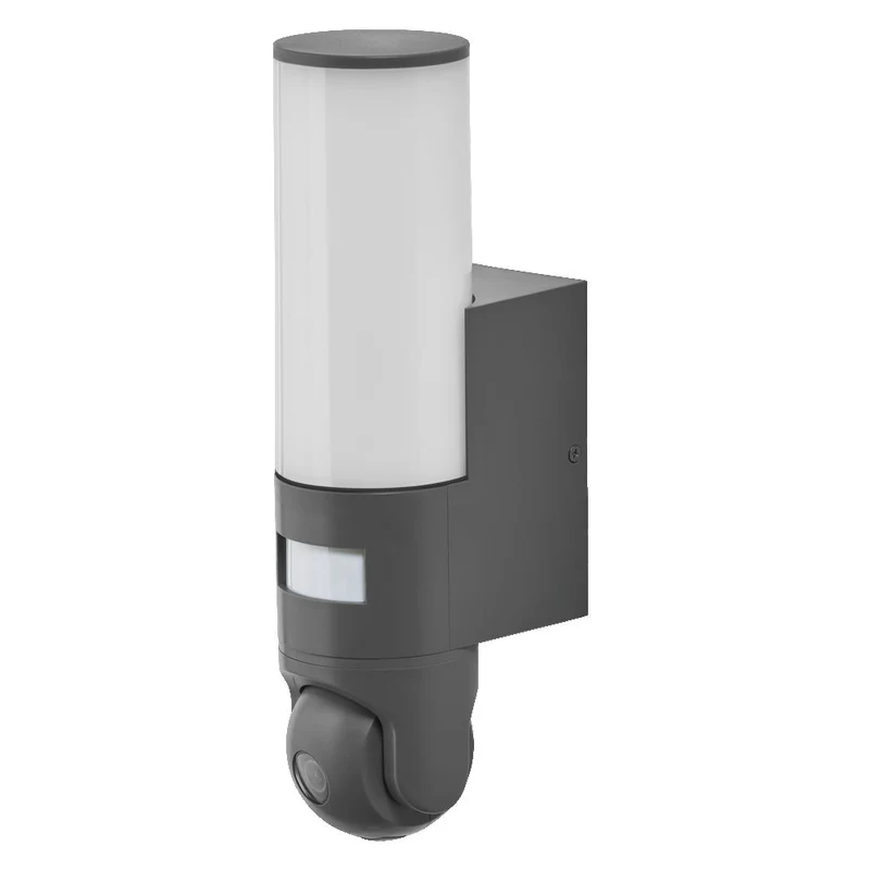 OSRAM Wifi SMART+ TELECAMERA DA PARETE CONTROL Luce da giardino con sensore fotocamera HD 16W / 3000K Bianco caldo