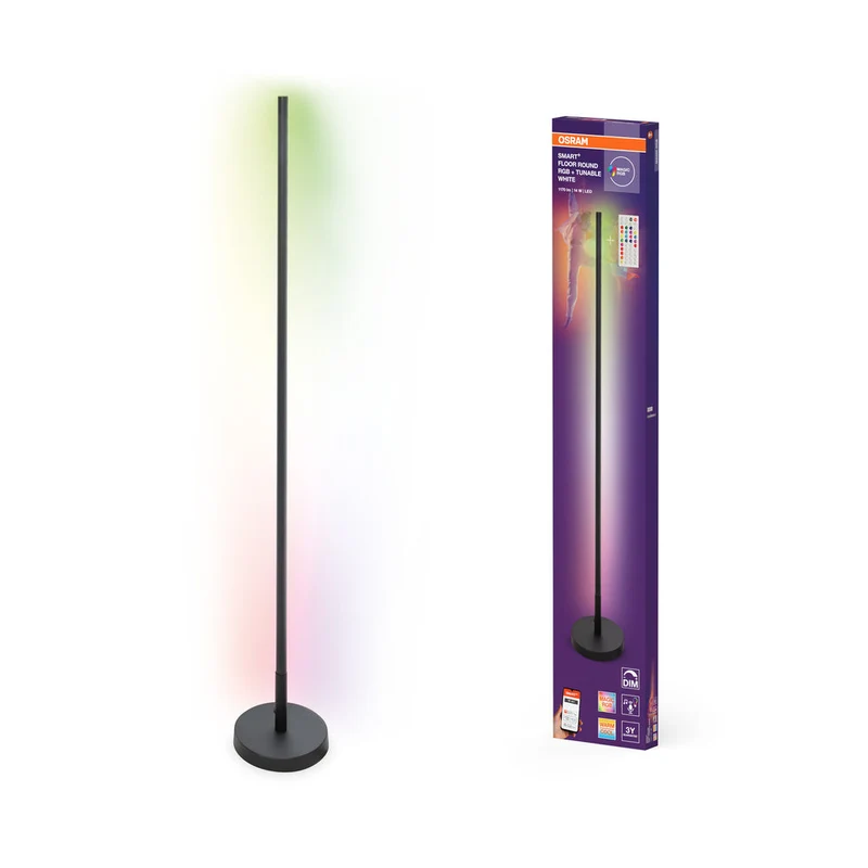 OSRAM SMART+ WIFI LED Stehleuchte, rotonda, nera, 14W