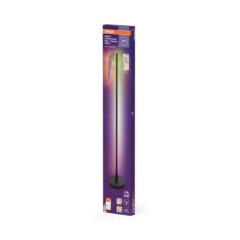 OSRAM SMART+ WIFI LED Stehleuchte, rotonda, nera, 14W