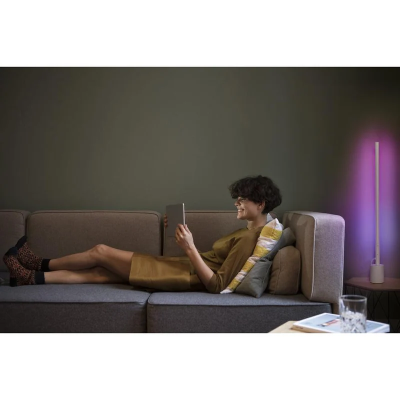 OSRAM SMART+ WIFI LED lampada da terra angolare, stretta, bianca, 8W