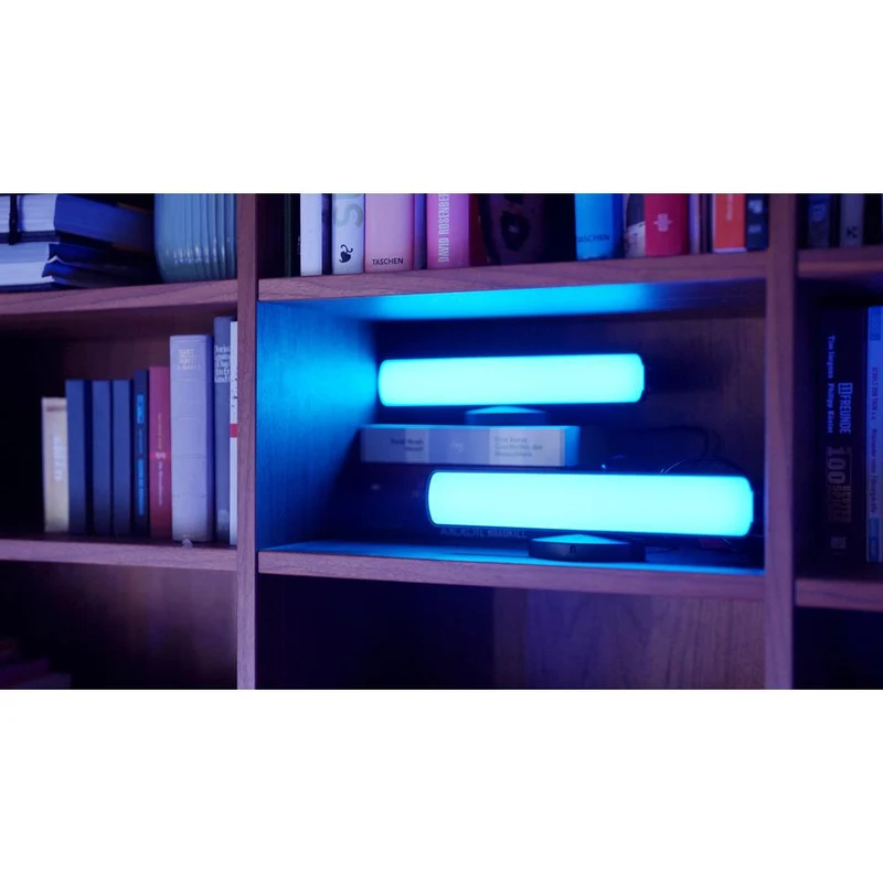 OSRAM SMART+ WIFI LED RGB lampada da terra, piccola, nera, 2x2,5W