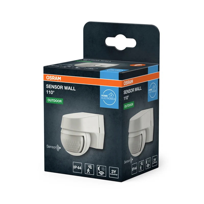 OSRAM Sensore da parete Sensore di movimento e luce 110Gradi Bianco
