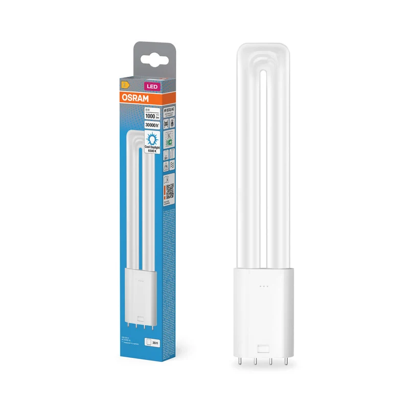 OSRAM DULUX LED L HF & ALIMENTAZIONE AC 8W 865 2G11