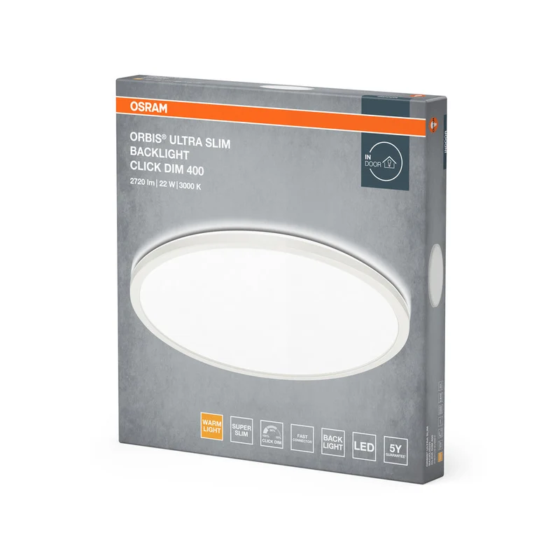 OSRAM ORBIS ClickDim lampada da soffitto 400mm, dimmerabile, bianca