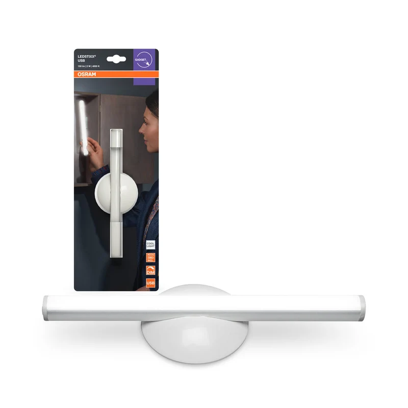 OSRAM LEDSTIXX USB batteria luce LED mobile dimmerabile 2W / 4000K bianco freddo