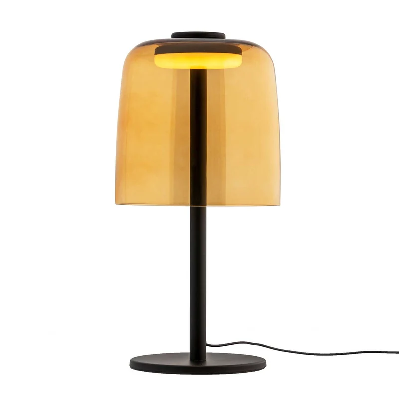 Levels 1 - Lampe à poser en verre soufflé, style contemporain