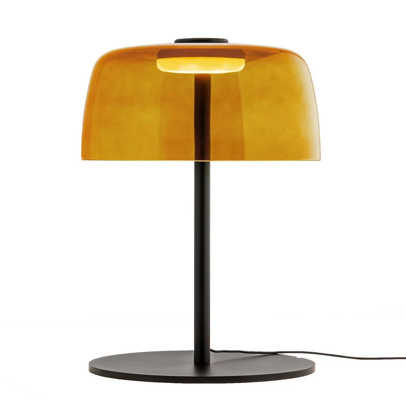 Levels 1 - Lampe à poser en verre soufflé, style contemporain