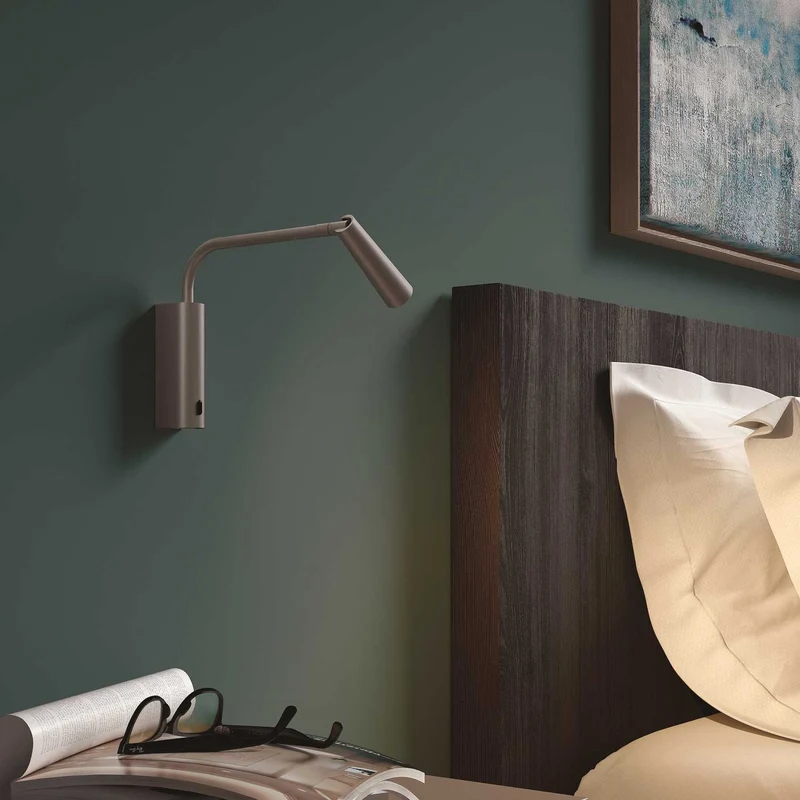 Gamma Extend - Applique murale LED en aluminium, style minimaliste