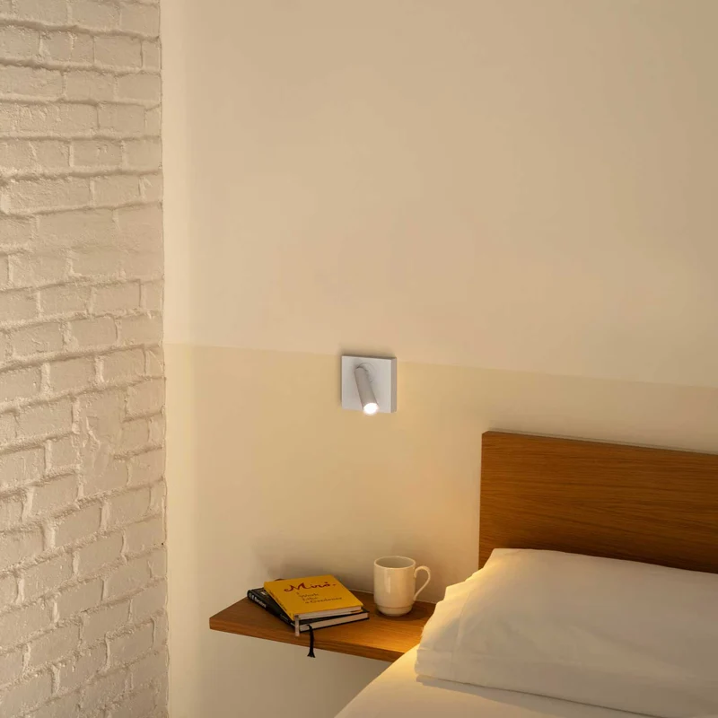Gamma - Applique murale LED en aluminium, style minimaliste