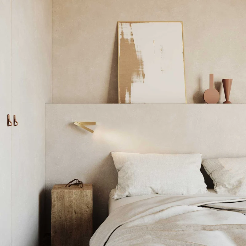Hall Slim - Applique murale LED en aluminium, style minimaliste