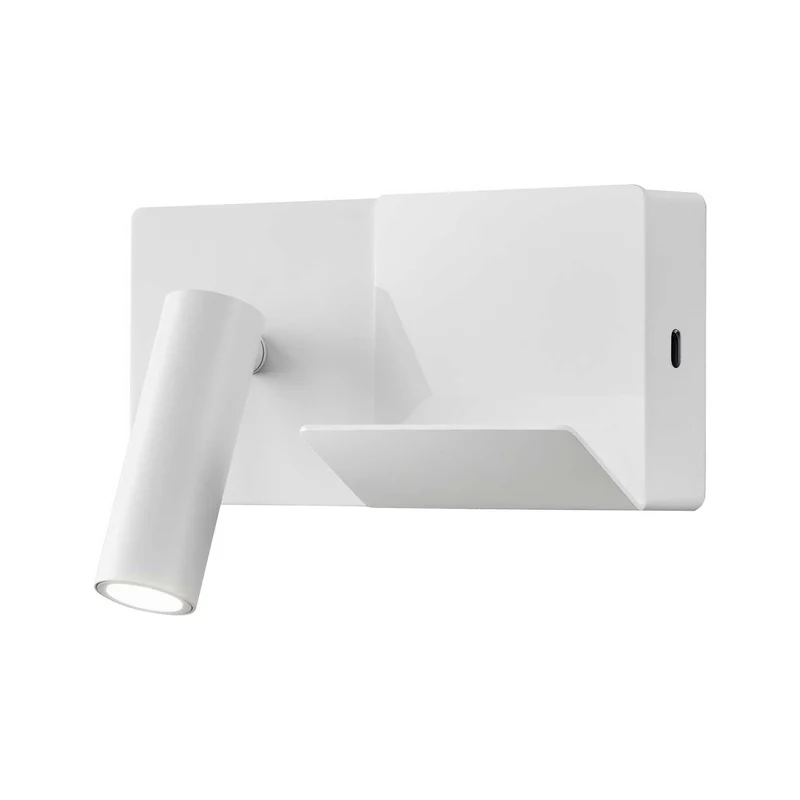 E-lamp Mini - Applique murale LED en aluminium, style fonctionnel