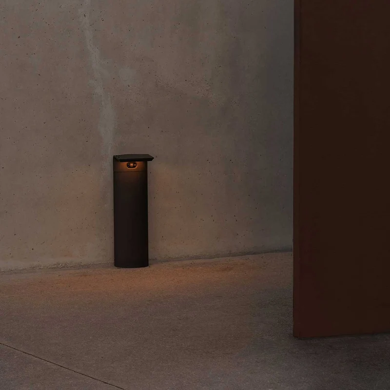 Luma - Borne LED en aluminium, style contemporain