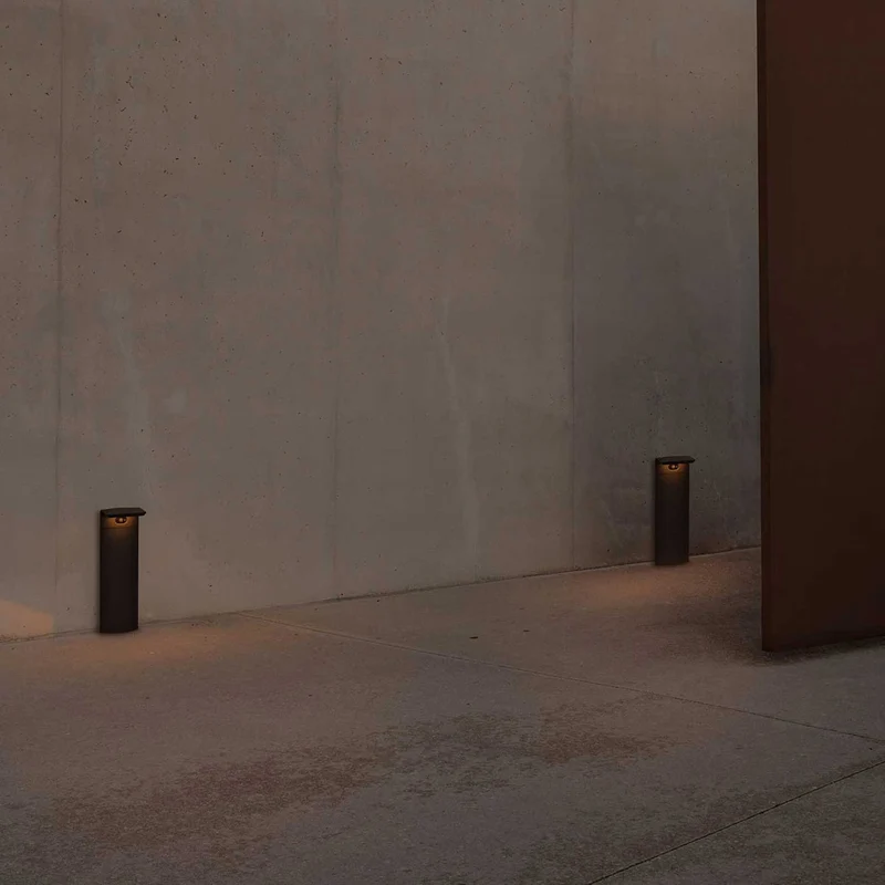 Luma - Borne LED en aluminium, style contemporain